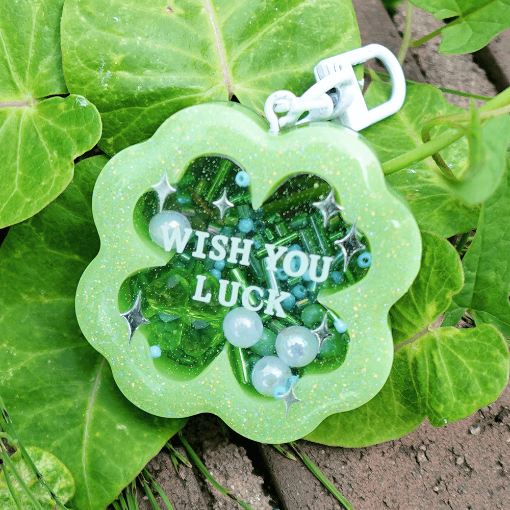 [DIY 키트] 클로버 쉐이커 만들기 키트 / 레진아트 초보자 세트