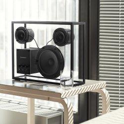 TRANSPARENT Speaker Black 트랜스페어런트 라지 블랙 투명 블루투스 스피커