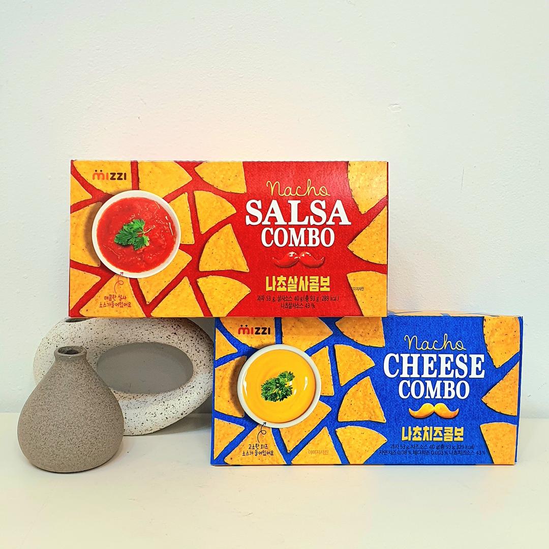 미찌 나쵸살사콤보 나쵸치즈콤보 영화관 간식 스낵 야식