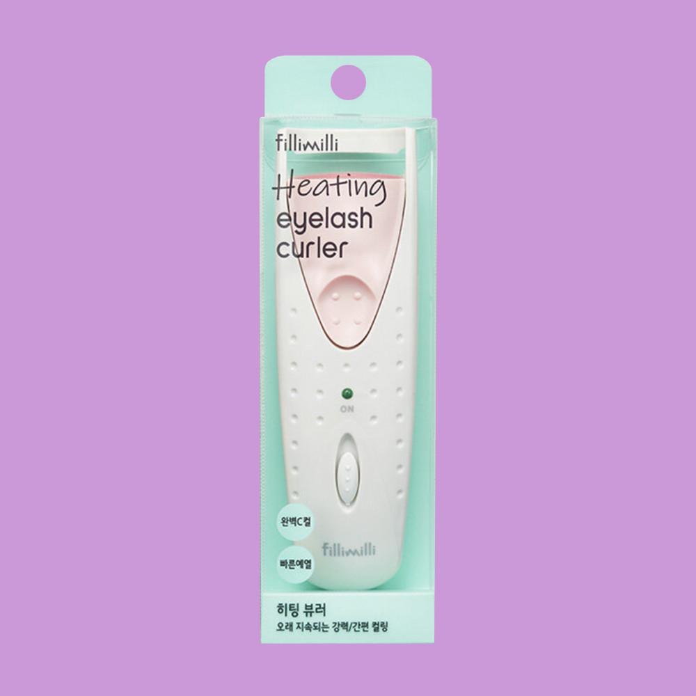 필리밀리 히팅뷰러 올리브영 속눈썹고데기 건전지포함