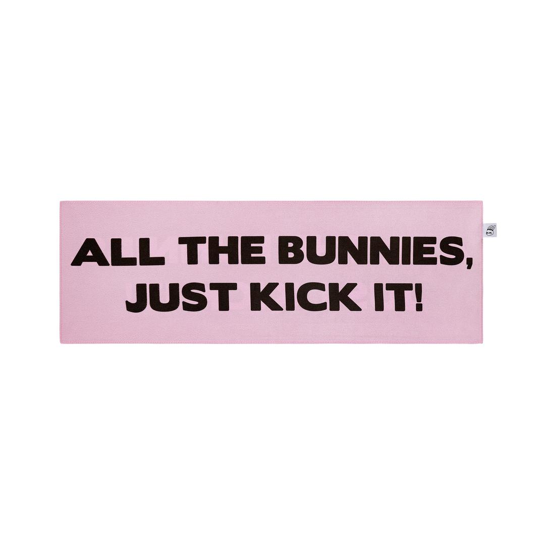 BUNNY SLOGAN Sports Towel
