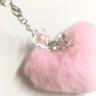 키라키링 플라워 폼폼 키링 flower pompom keyring