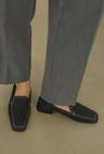 Stitching Loafer - Night Black