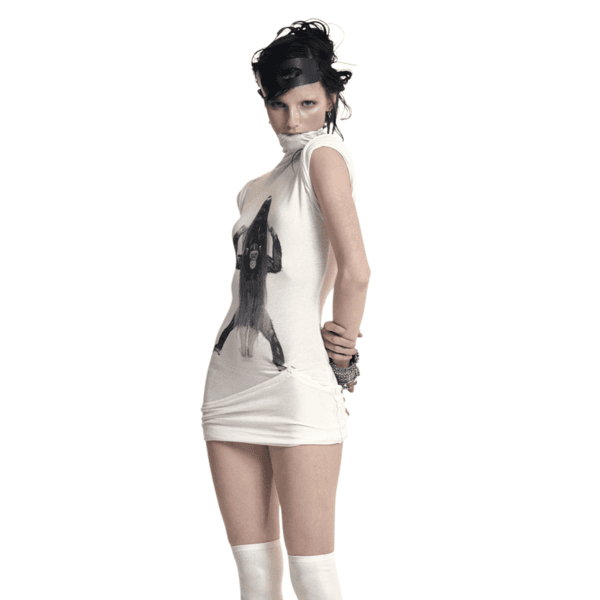 PRIMATE TURTLENECK DRESS