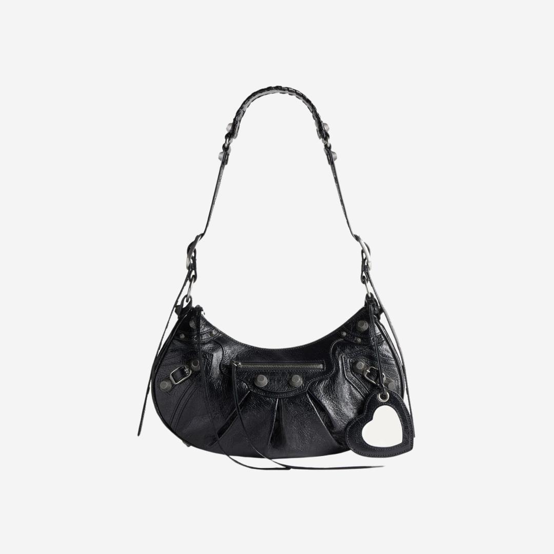 Balenciaga Le Cagole Small Shoulder Bag Black