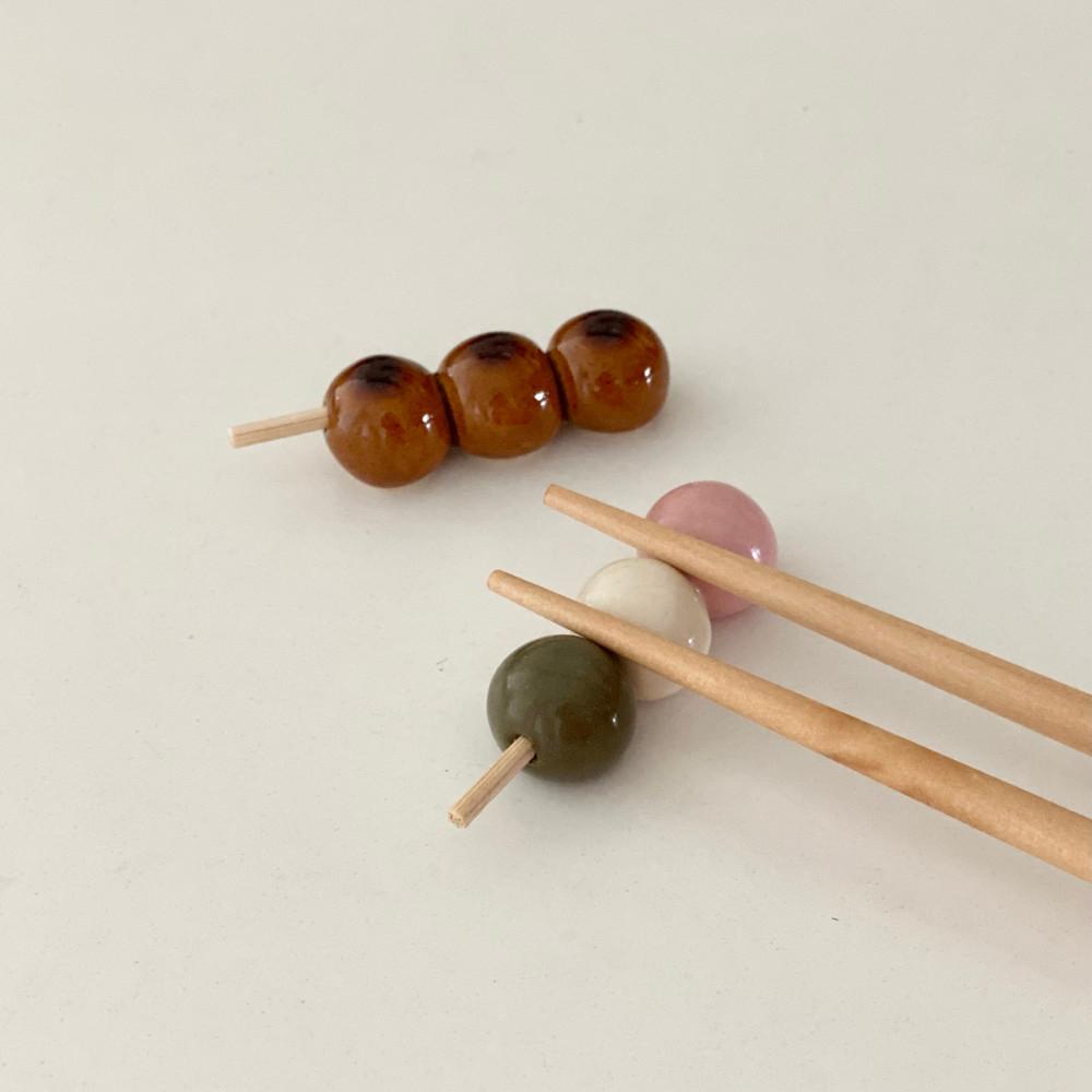 당고 수저 젓가락 받침 2color