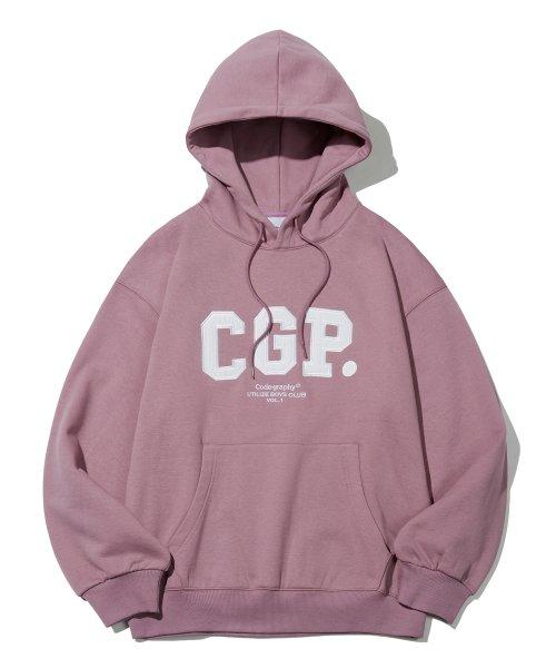 CGP 아치 로고 후디_인디핑크