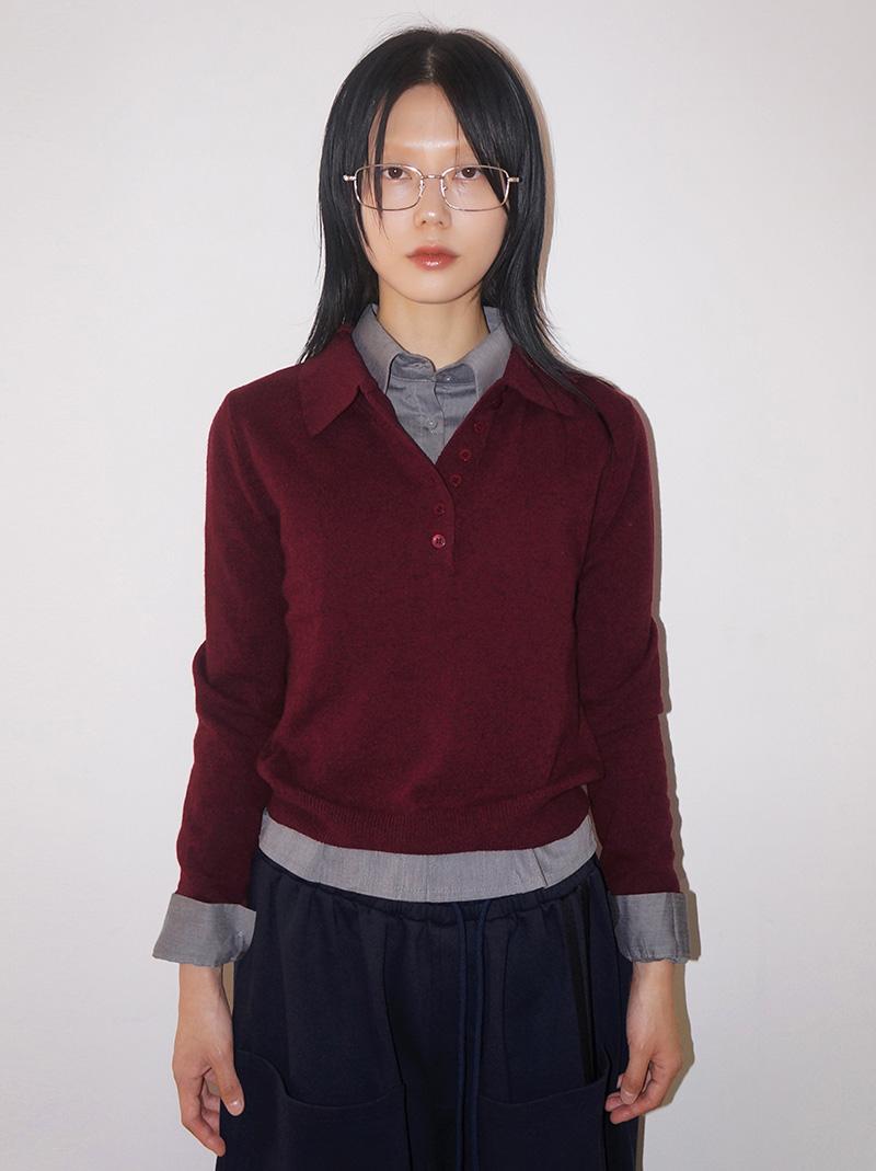아케 WOOL BUTTON KARA NT (3color!)