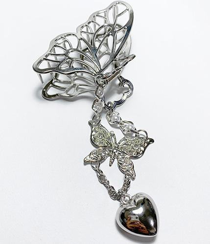 Elegance Butterfly Love Hair clip