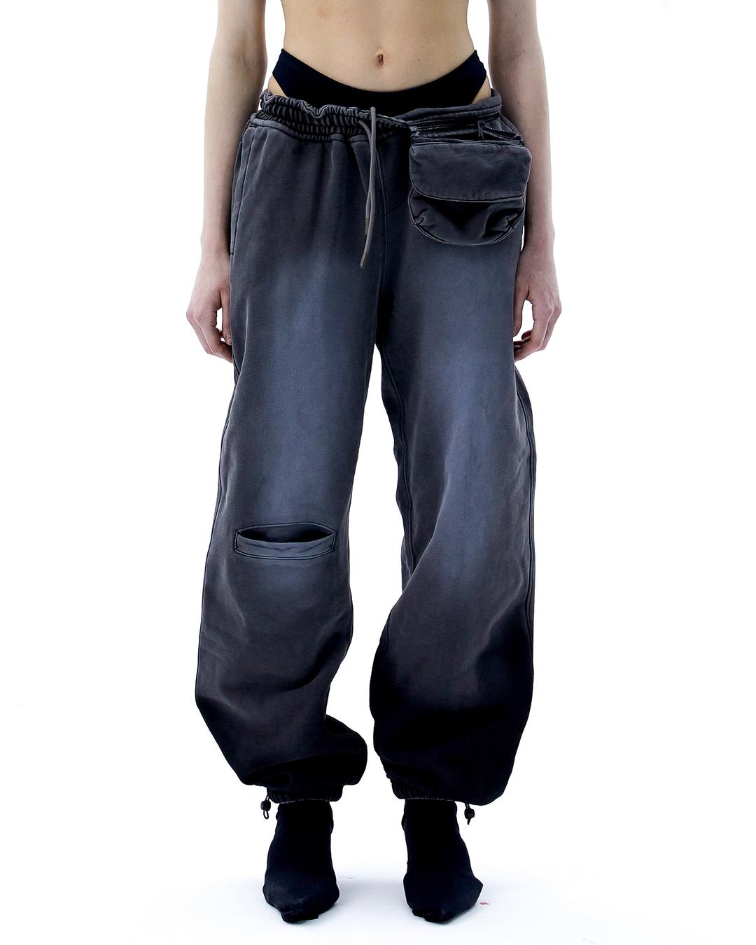 (ARIELLA) Spoiled Sweatpants - 1 / CHARCOAL