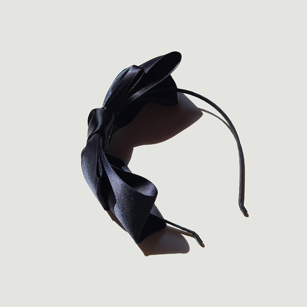 [블링살롱 made/국내제작] 블링살롱 핸드메이드 명품 클래식 라벨 엘레강스 볼륨 매듭 리본 백설공주 머리띠