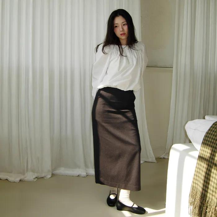 [곰송이PICK][29EDITION][양말증정]바바라 소가죽 미니멀 플랫 여성단화 1cm_BQJ128