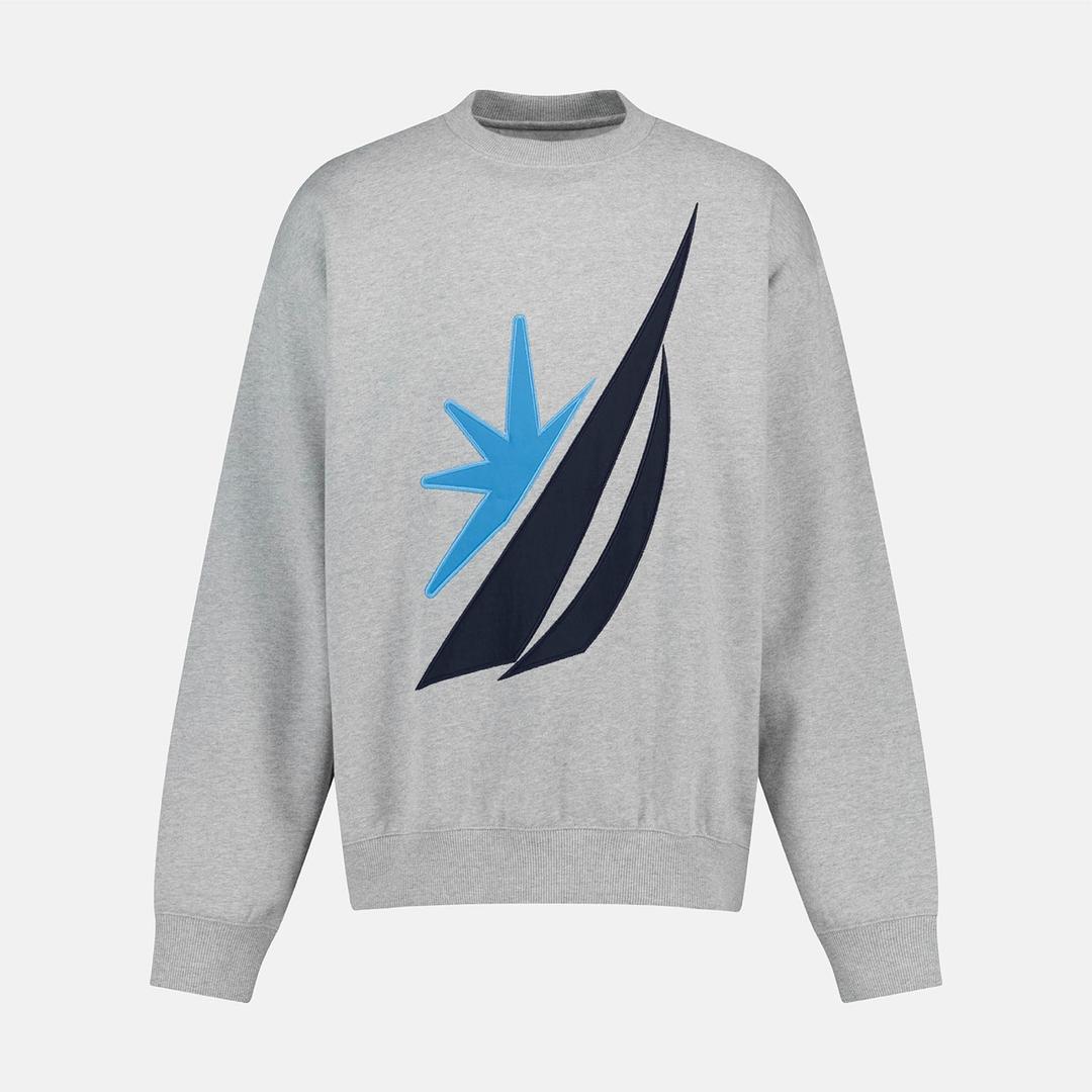 NTC X SL Sweatshirts Melange Grey