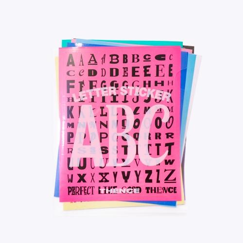 THENCE LETTER STICKER PACK_VER.1
