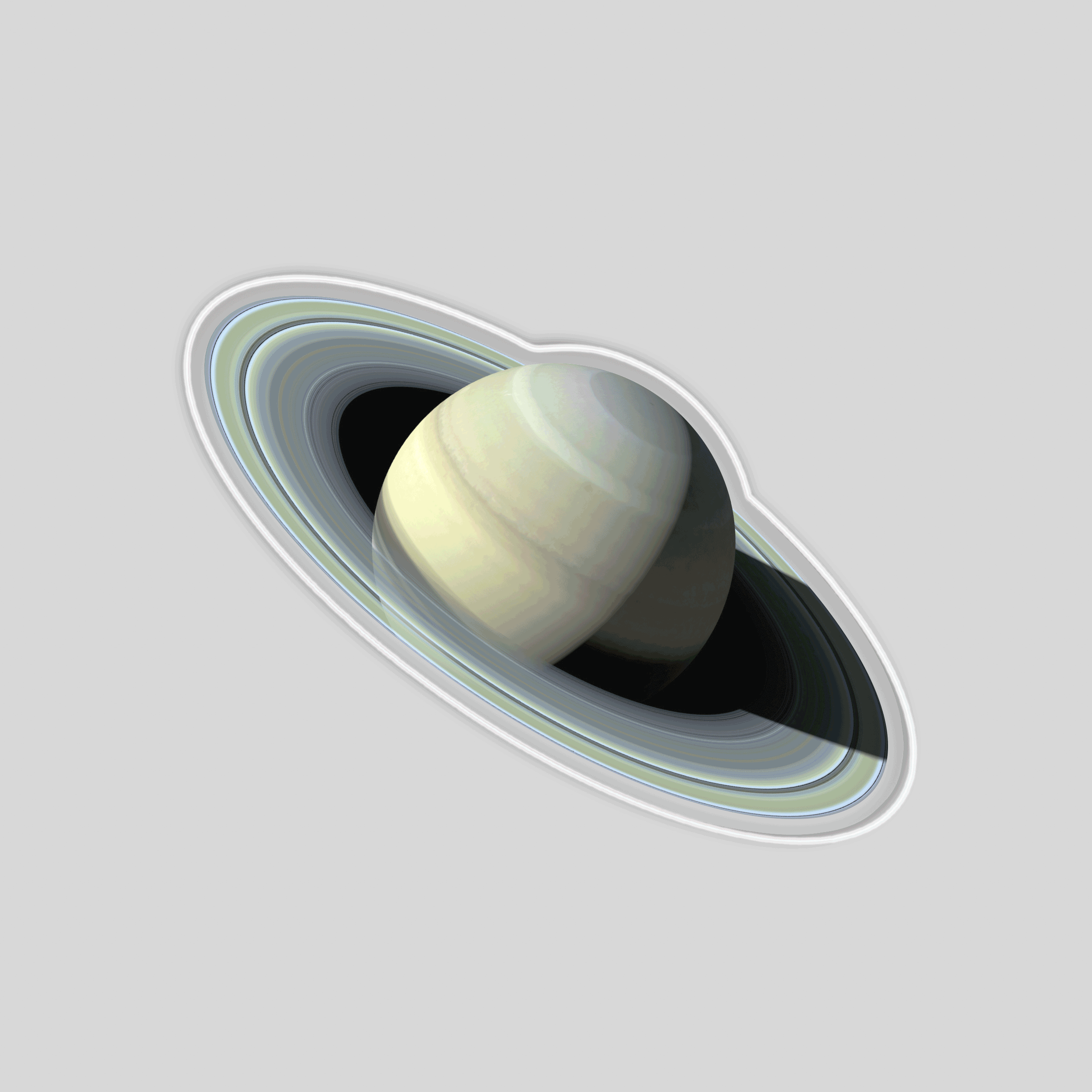 [Acrylic tok] Saturn 새턴 투명 아크릴톡