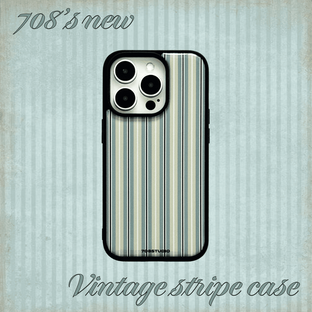 Vintage stripe case