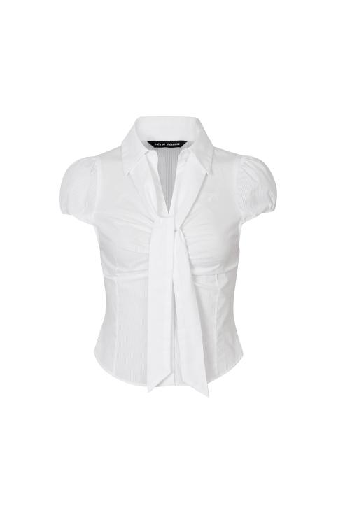 페인오어플레져(PAINORPLEASURE)  JADE SCARF SHIRT white - 사이즈 & 후기 | 무신사