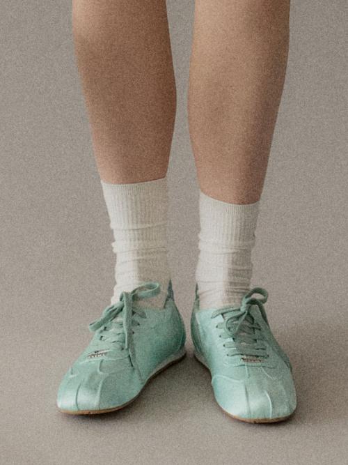 omn Satin sneakers _Mint