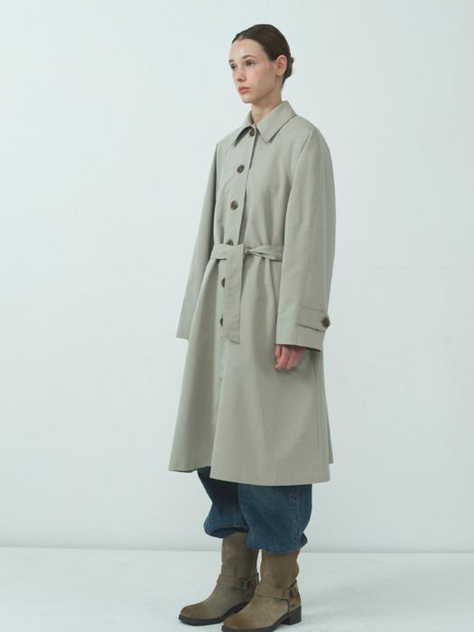 (2COLOR)A LINE TRENCH COAT
