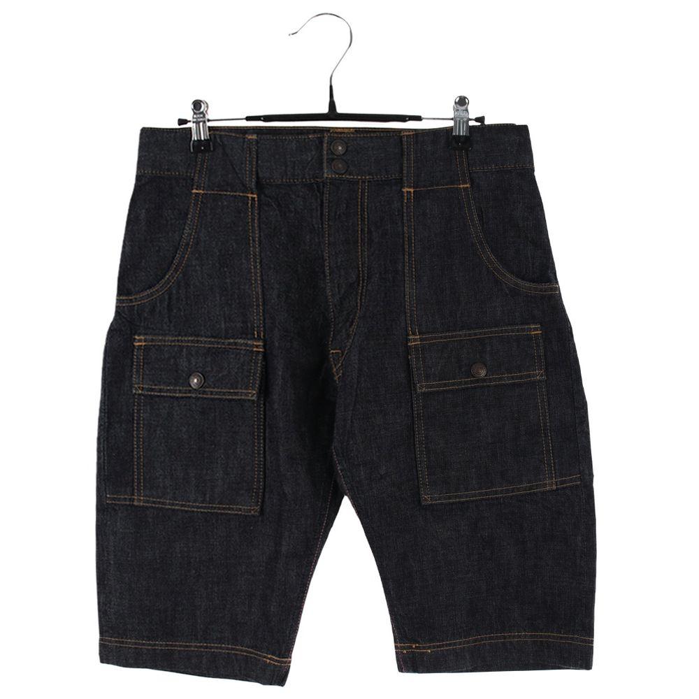 [MOMOTARO JEANS]코튼 하프 셀비지 팬츠( MADE IN JAPAN )[SIZE : MEN 30인치]