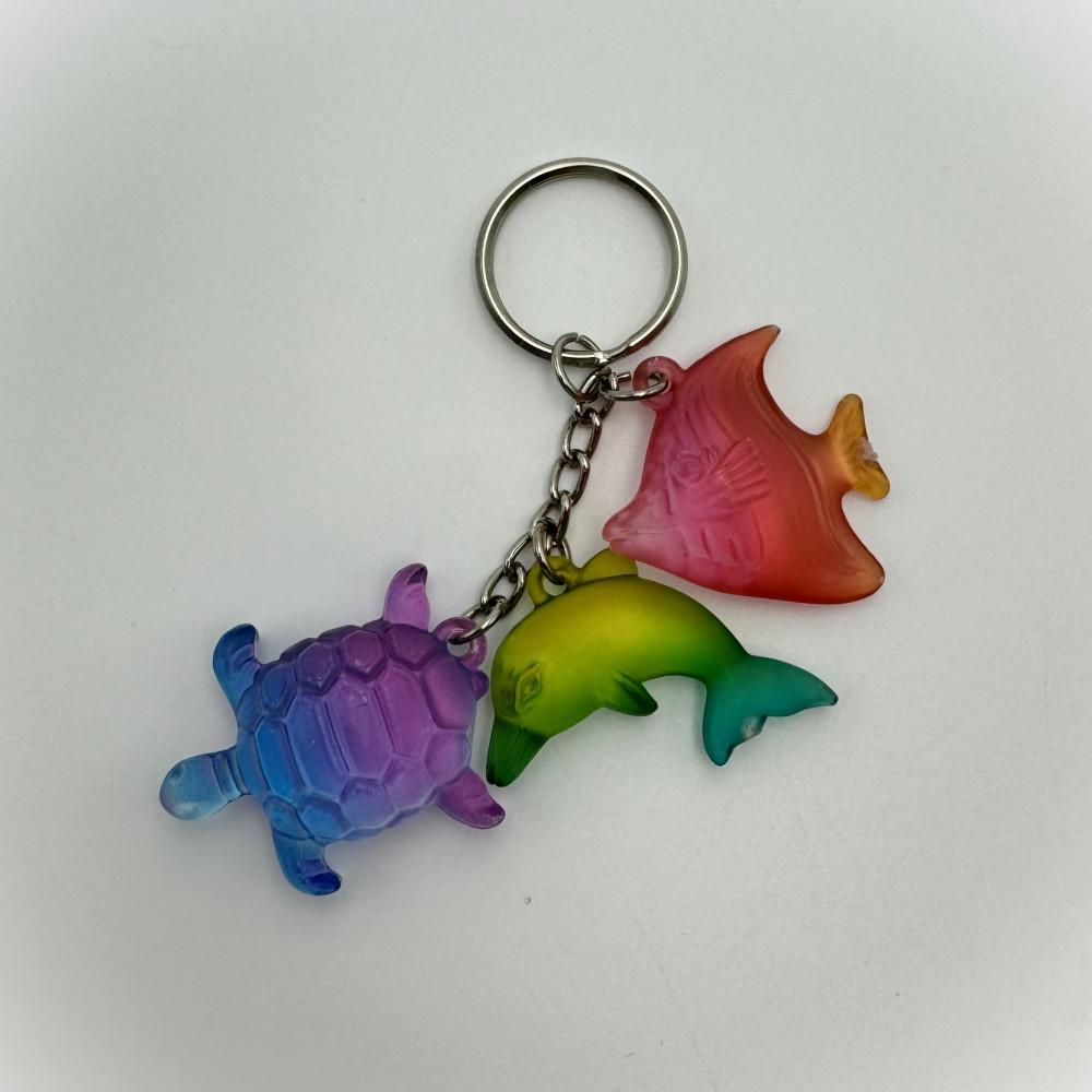 [중고] Vintage keychain whale rice 빈티지키링 키홀더 열쇠고리
