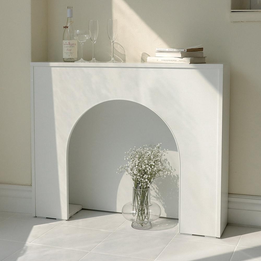 어반 벽난로 콘솔 LED 인테리어 홈데코 집꾸미기 장식장 수납장