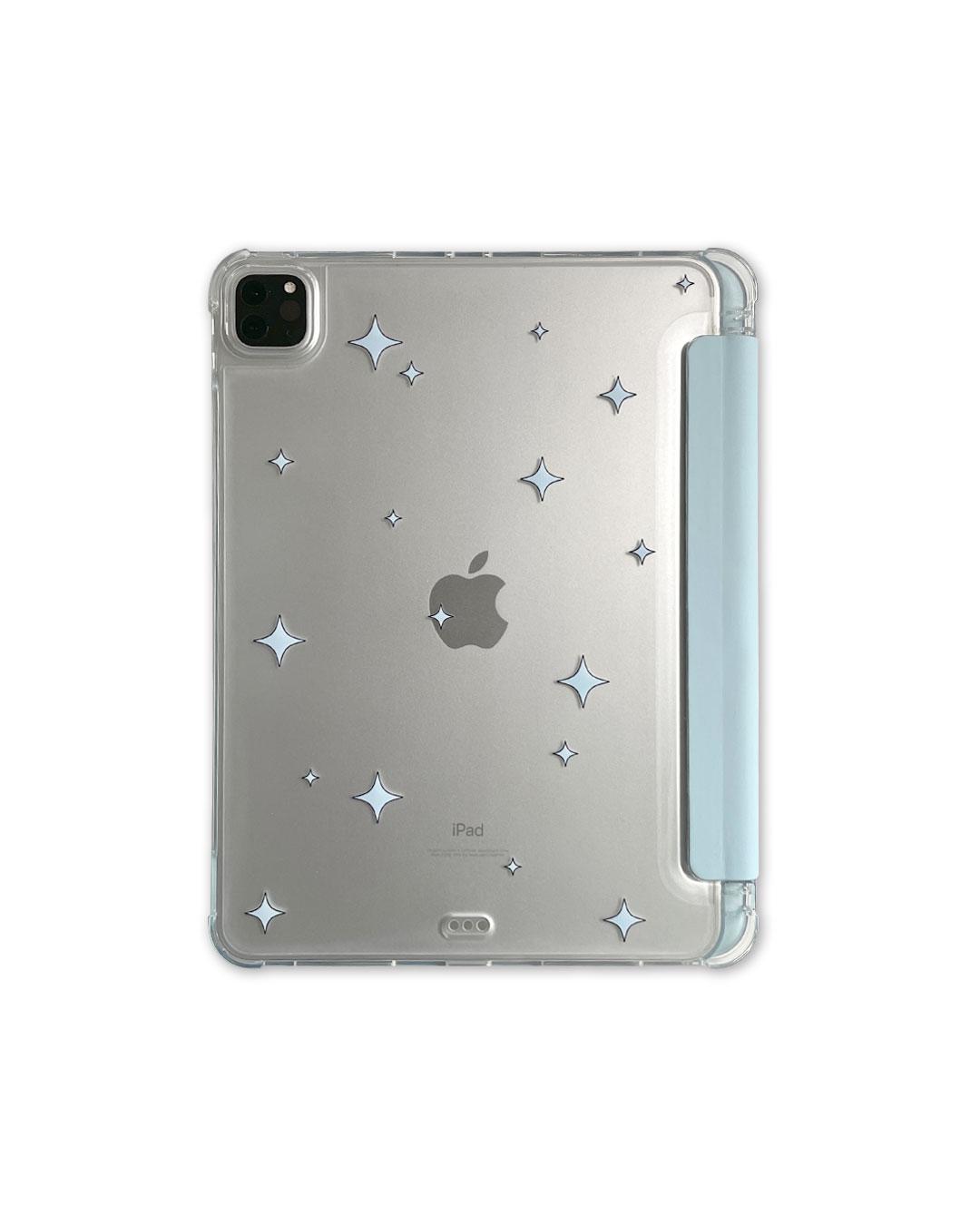twinkling ipad case (sky blue)