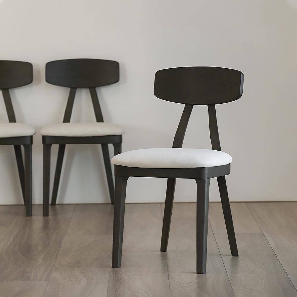 아르케 다크 애쉬 원목 식탁 의자