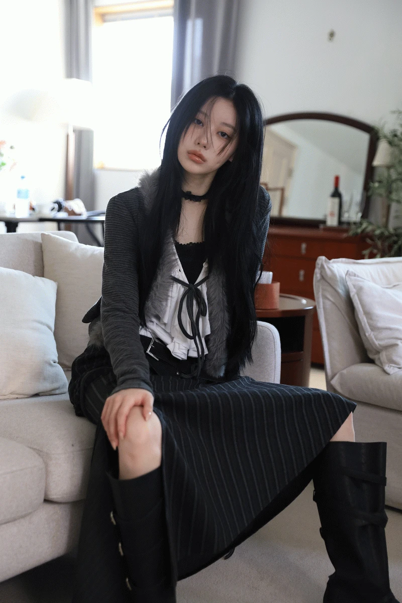 [MD PICK] 트리밍 ST 기모 가디건