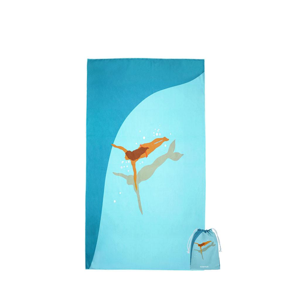 [SURFFUR 서프퍼 공식몰] 머메이드 비치타올 중형