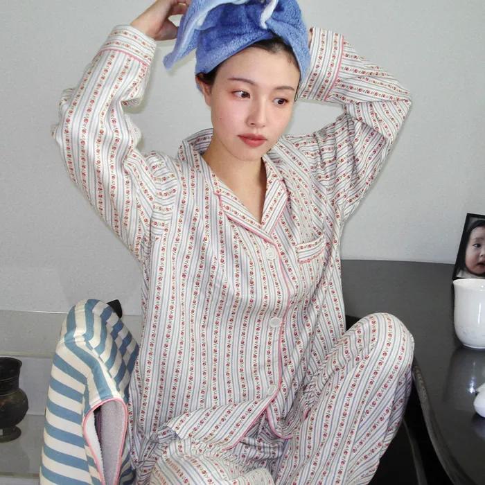 [누가영 착용] [웜모달] (w) Leeds Pajama Set