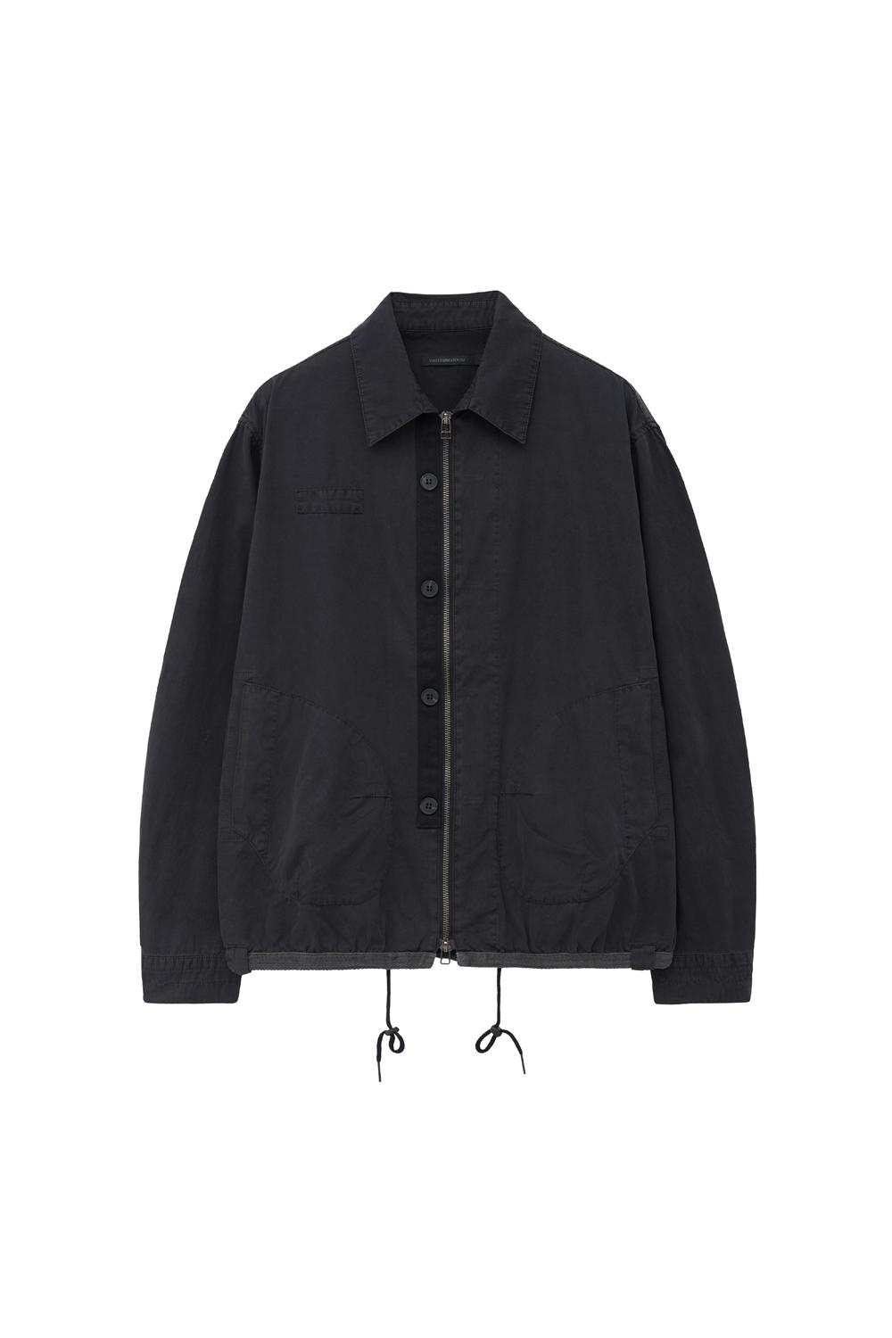 Boxer Shirket Long Dyed Black