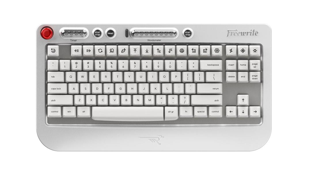 Wordrunner - Standard / White Keycaps / Tactile Switches