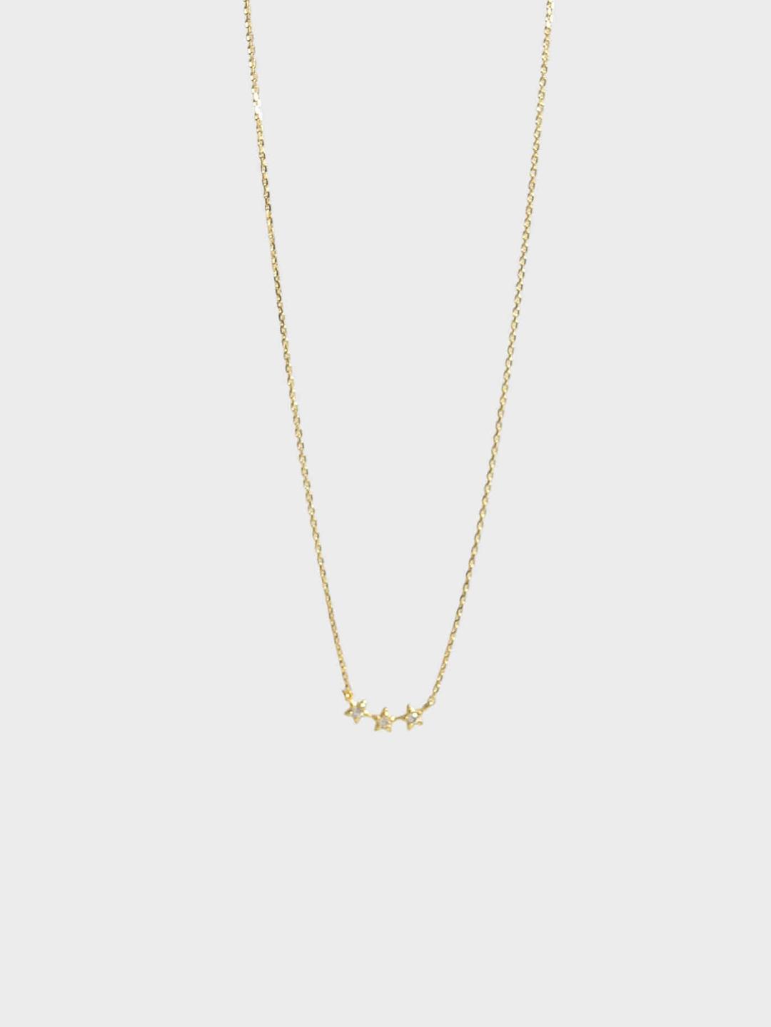 프렌드 & 스타 넥클리스 Friend & star Necklace (silver 925)