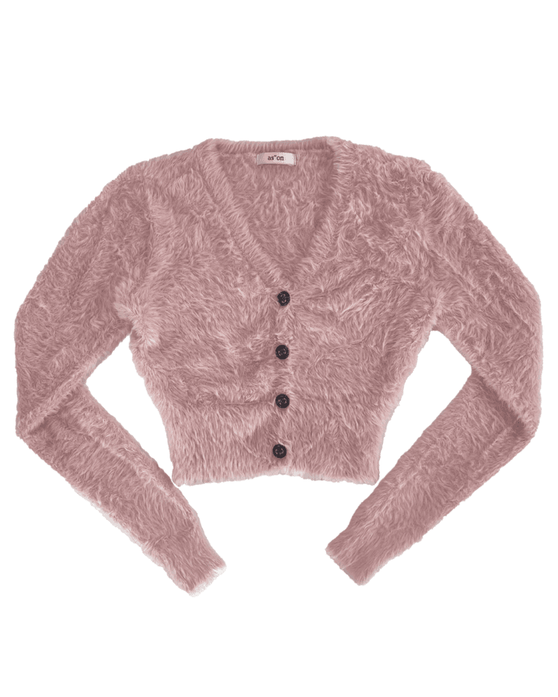 as”on Macaron cardigan (Pink)