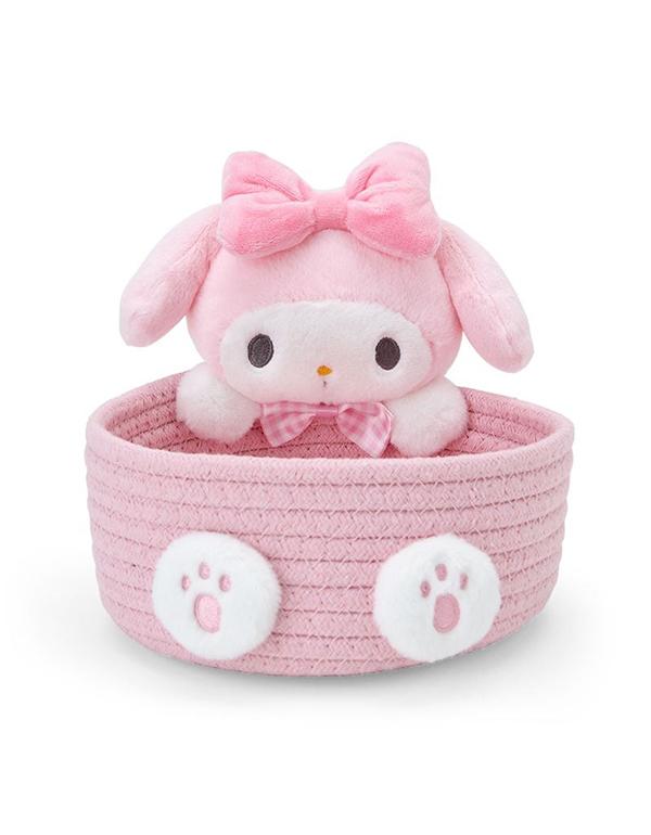 산리오 마스코트 바구니 M 마이멜로디