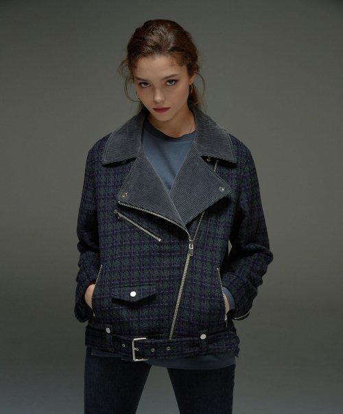 定価2.6万 OJOS オホス Span Denim Rider Jacket 【公式通販】