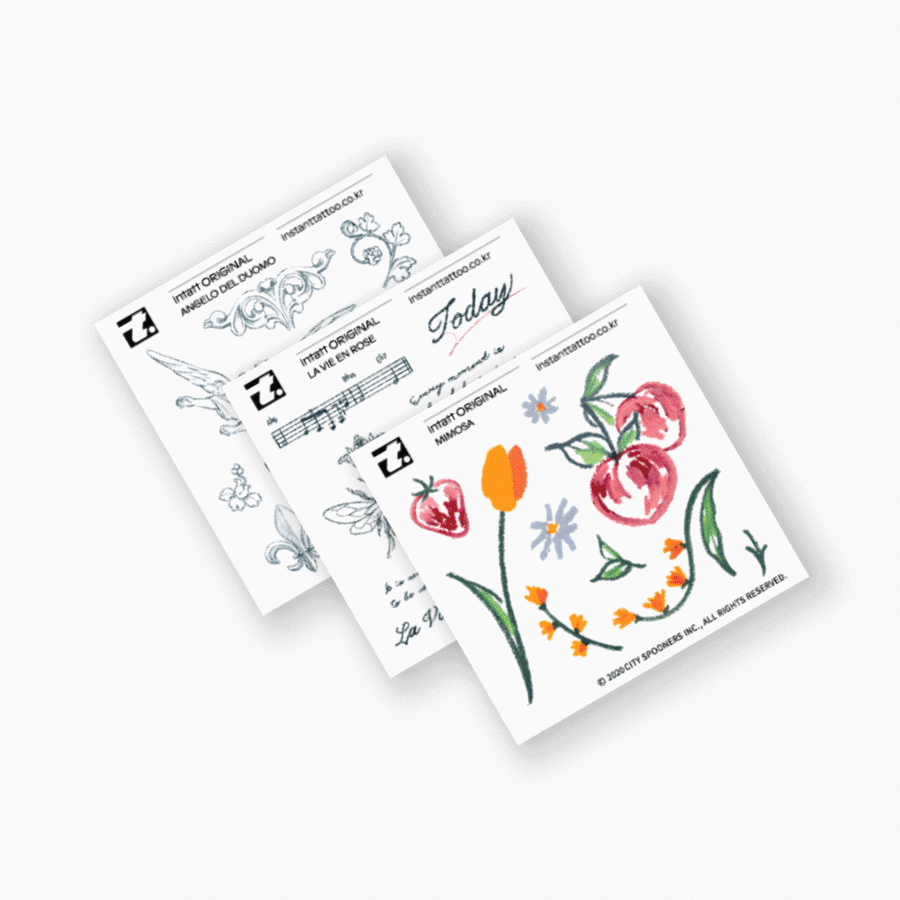 미니타투 3종 골라담기