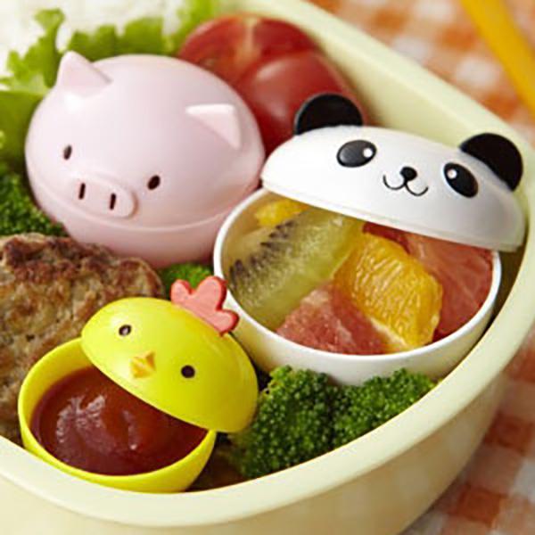 토루네 애니멀 도시락 소스통(3Pset)