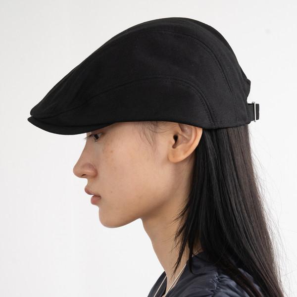 3615 Cotton Hunting Cap (Black)