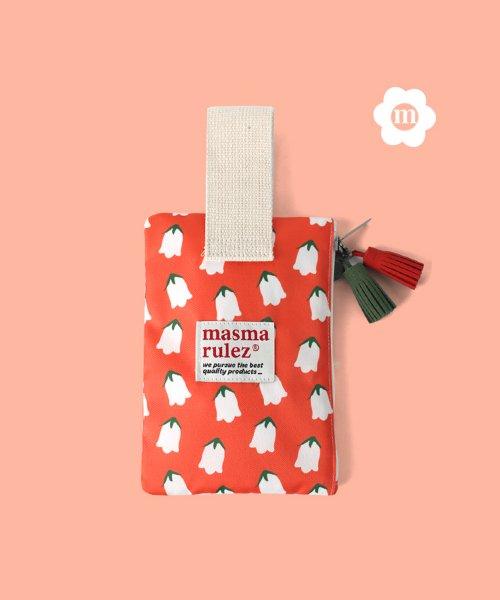 손목 스트랩 파우치 flower_bellflower