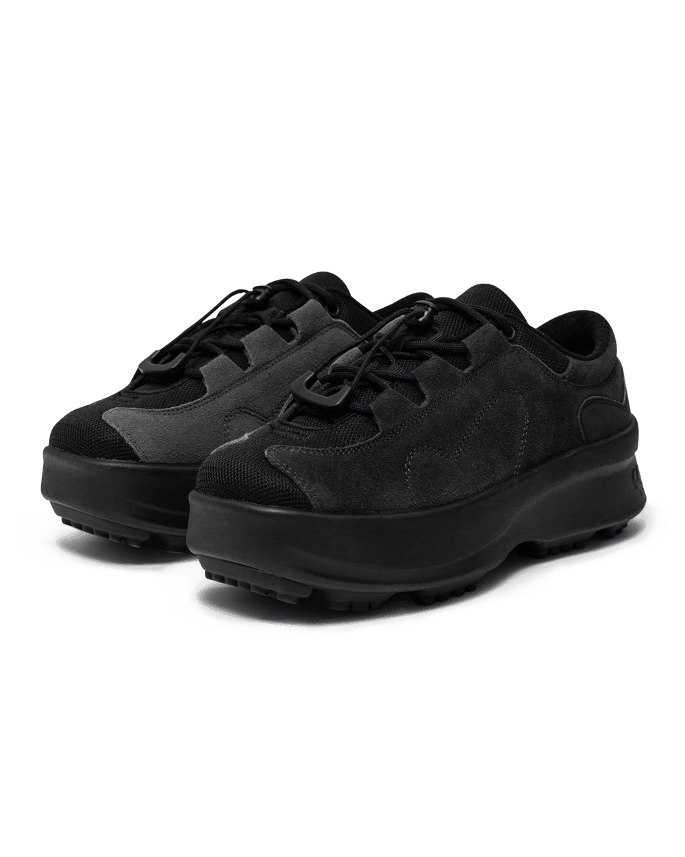 Hazy platform sneakers_Deep Charcoal