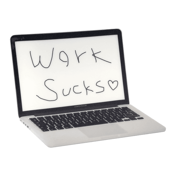 일시품절[exclusive] WORK SUCKS mouse pad - screen