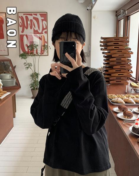 [BAON] 메로 크롭 티 (4color)