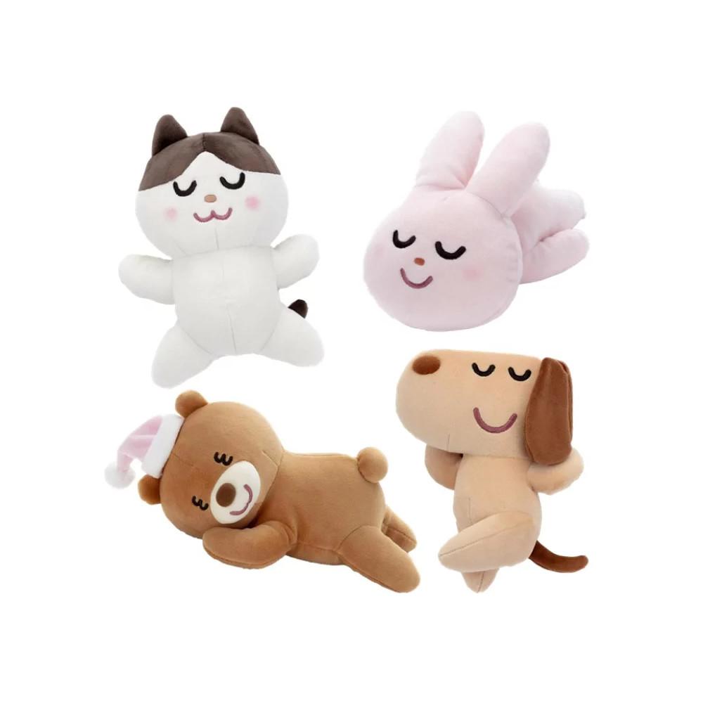 [깜짝특가] 이라스토야。새근새근 동물 봉제인형 고양이 토끼 곰 강아지