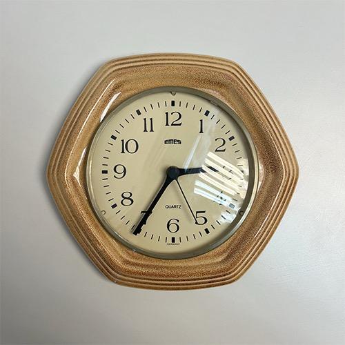 1970’s emes ceramic wall clock