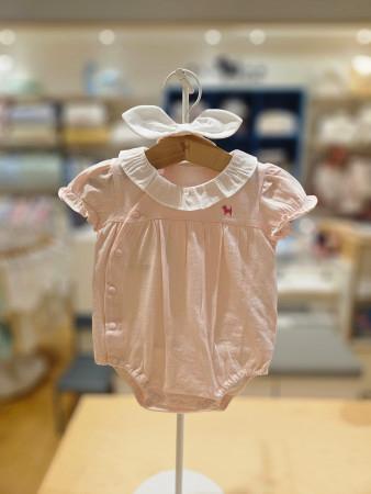 이런 상품 어때요? (블루독베이비hu) 24SS (PH)프릴바디수트SET 44370 040 02