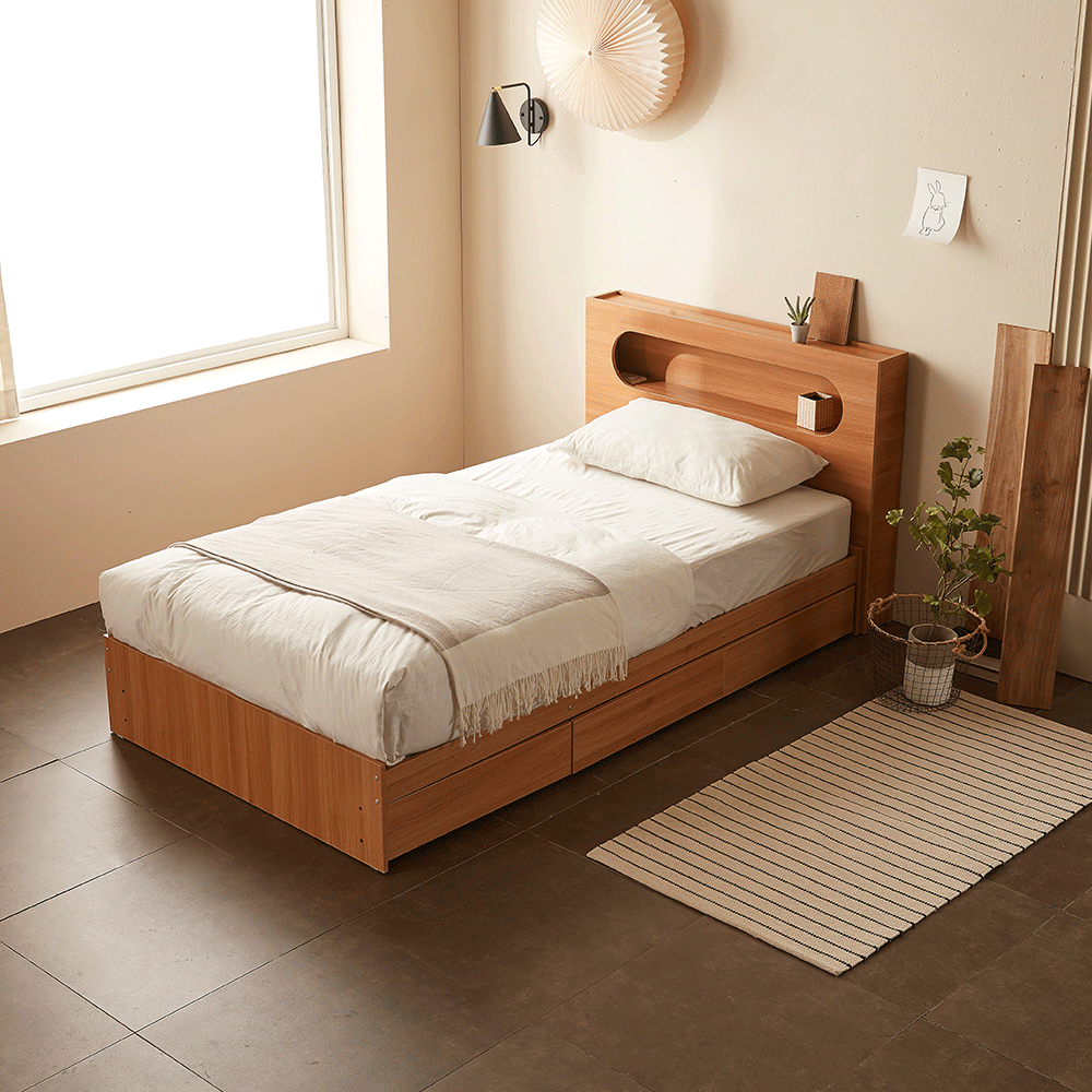 LED 멀티수납침대 3종