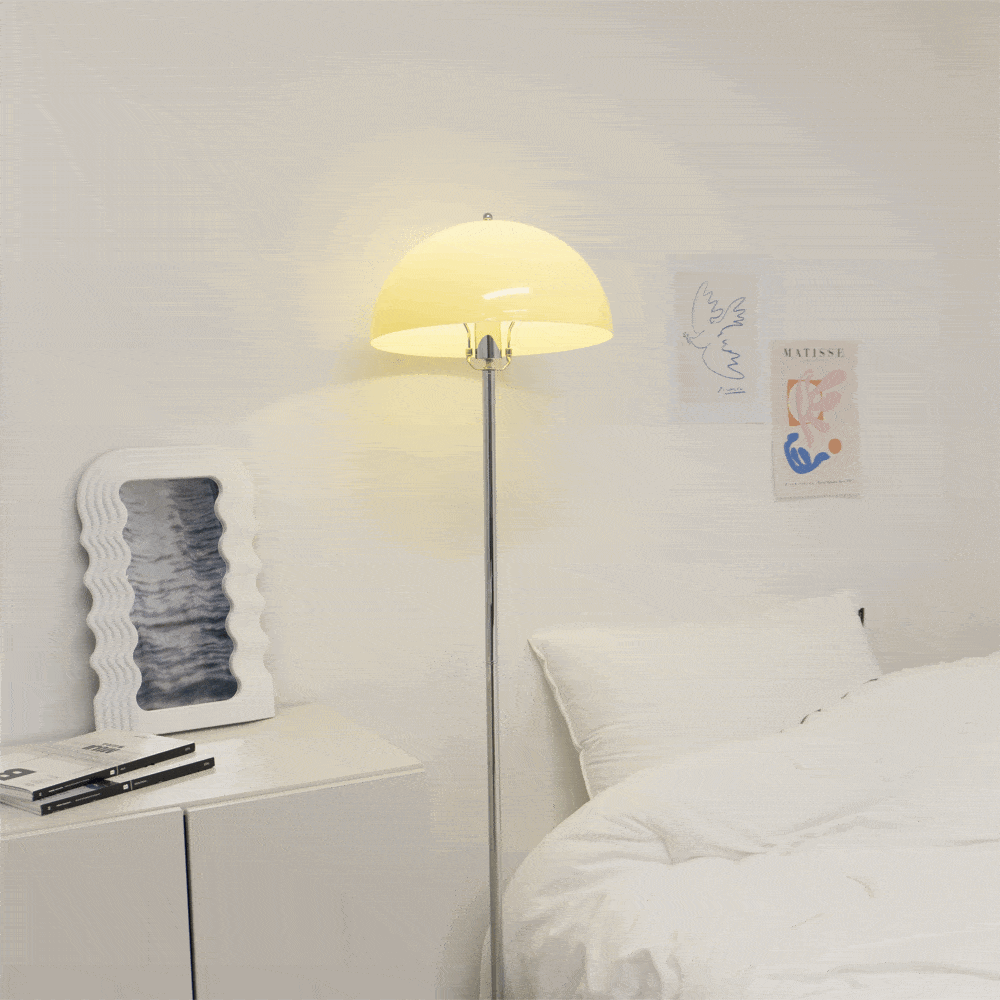 [단독]LED 아크릴 머쉬룸 장스탠드 조명 150cm/4colors(빛색상변경)