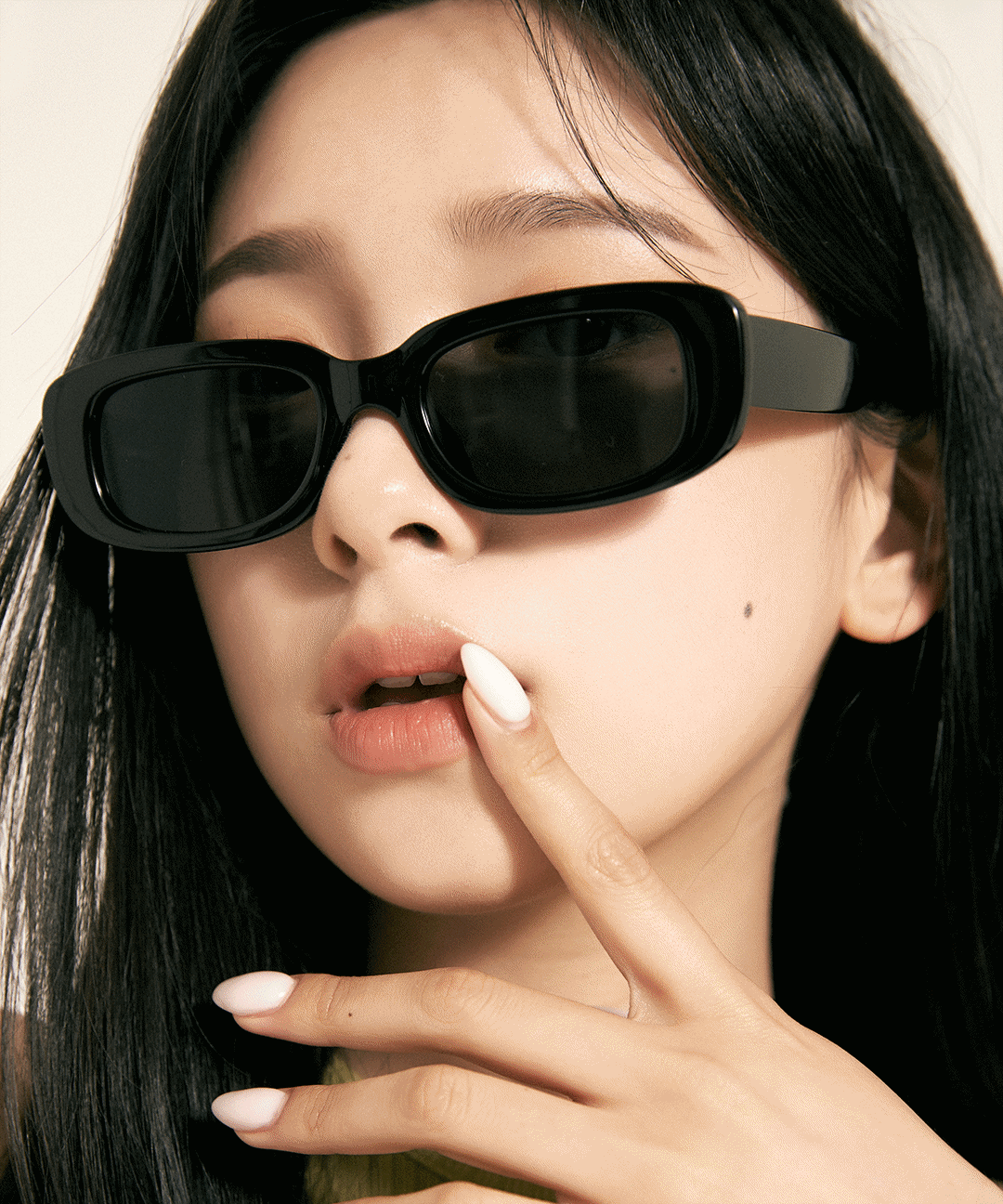 [강력추천] 힙스터 선글라스 오버사이즈 힙한 블랙 뿔테 틴트 안경 SG61